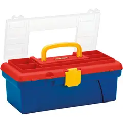 RIMAX - Caja Organizadora 12 Pulgadas Rojo/Azul