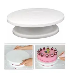 UNIVERSAL - Soporte Redondo Giratorio Antideslizante para Pasteles