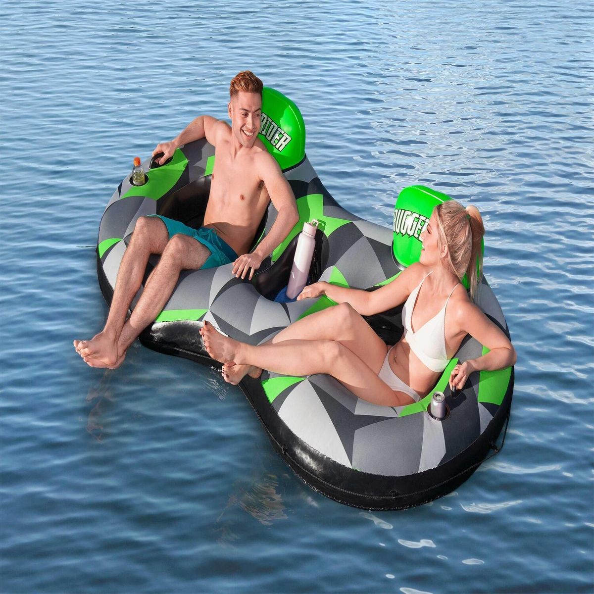 BESTWAY - Flotador Hydro-Force™ Rugged Rider 2 Personas Bestway