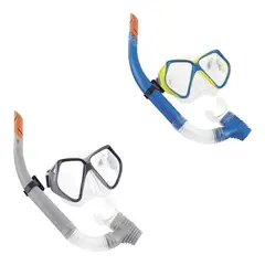 BESTWAY - Set Máscara Y Snorkel Buceo Oceandive Niños 14+ Años