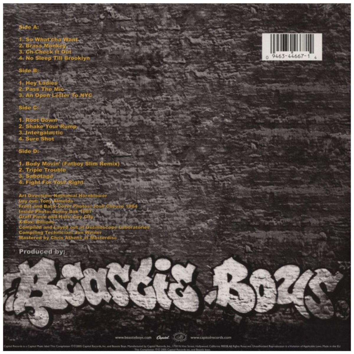 HITWAY MUSIC - BEASTIE BOYS - SOLID GOLD HITS (2LP) - VINILO HITWAY MUSIC