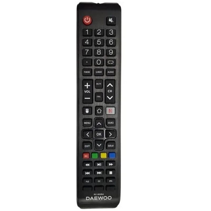GENERICO - Control Compatible Daewoo Smart Tv Foto Referencial