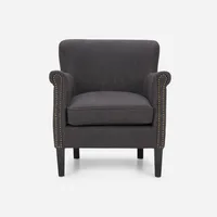 Poltrona Beatriz Tela Charcoal