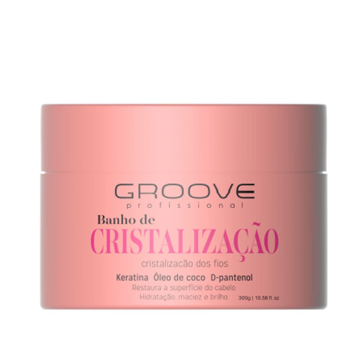 GROOVE PROFESIONAL - Tratamiento Capilar Baño de Cristalización Groove Brasil 300 grs