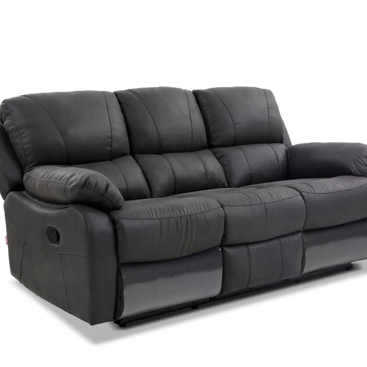 ROSEN - Sofá Reclinable Rosen Orson 3 Cuerpos Tela Manual Stone