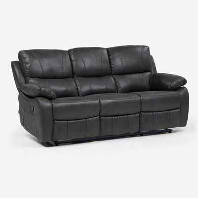 Imagen 2 del producto Sofá Reclinable Orson 3 Cuerpos Tela Manual Stone