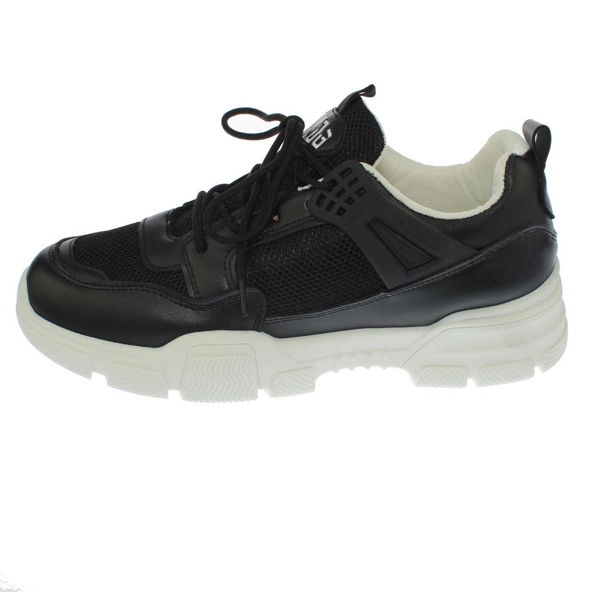 VIA FRANCA - Zapatilla Casual Para Hombre Color Negro