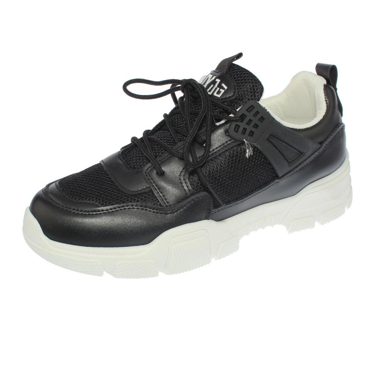 VIA FRANCA - Zapatilla Casual Para Hombre Color Negro