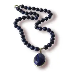 JOYAS MISTIKA - Collar de piedra lapislázuli