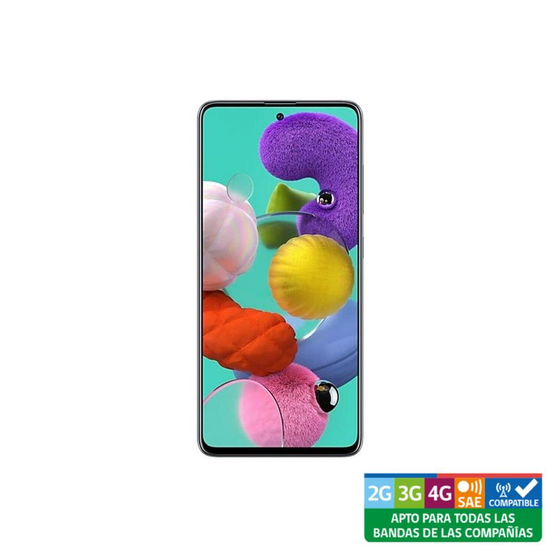 SAMSUNG - Samsung Galaxy A51 128GB Negro Reacondicionado