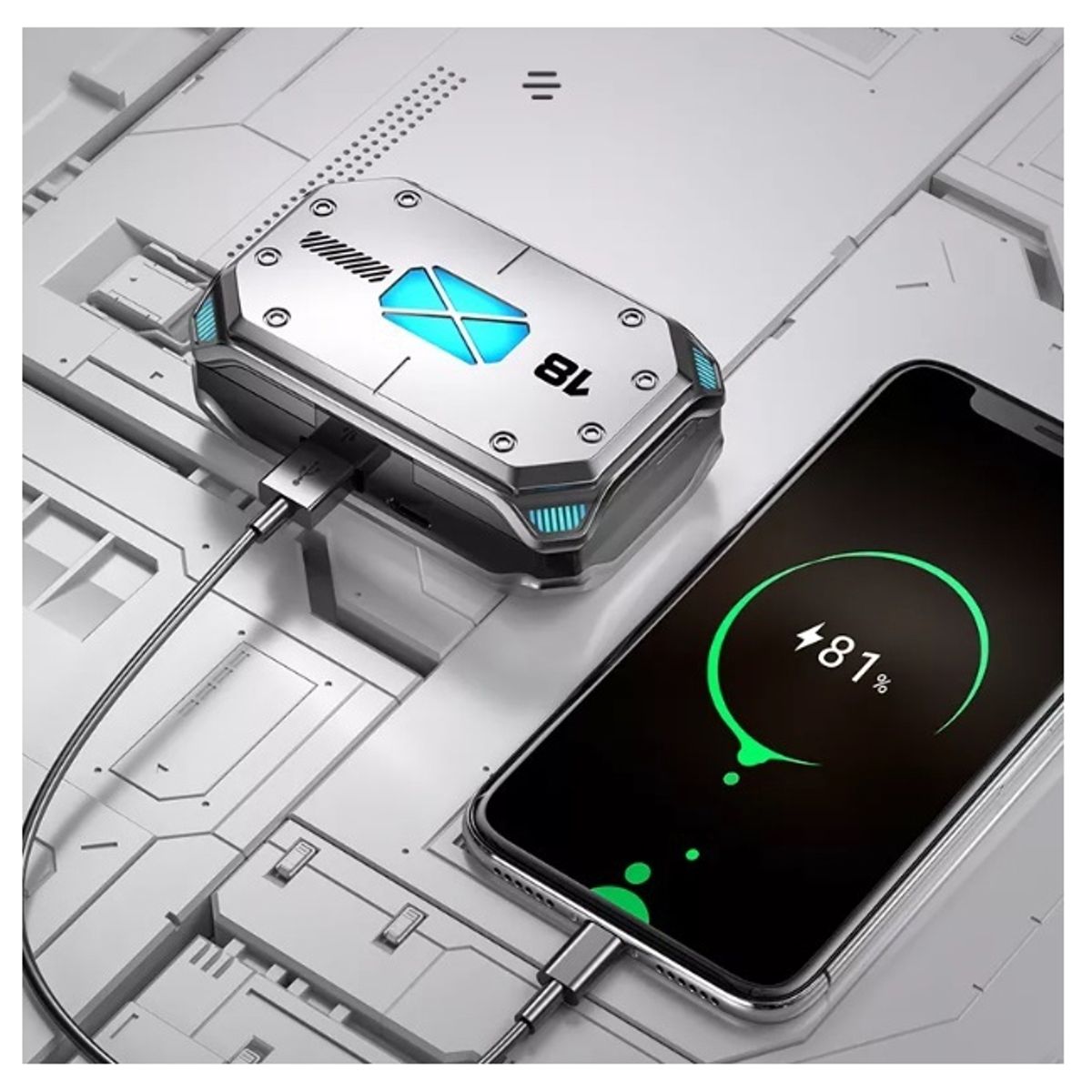 STARTECHOFFICE - Audífonos inalámbricos Bluetooth Gamer M41 Reducción de Ruido