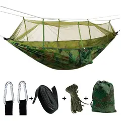GENERICO - Hamaca Militar Camuflada Con Mosquitero