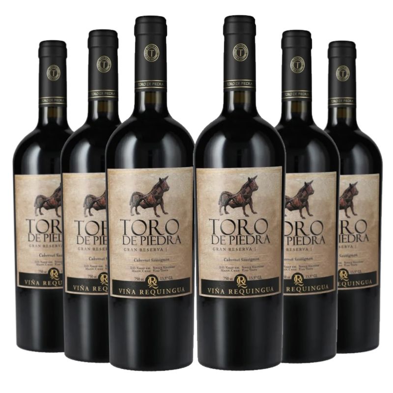 TORO DE PIEDRA - 6 Vinos Toro De Piedra Gran Reserva C.Sauvignon