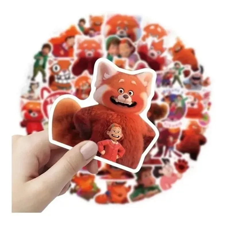 GARSIL - 50 Stickers Red - Etiquetas Autoadhesivas