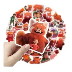 GARSIL - 50 Stickers Red - Etiquetas Autoadhesivas