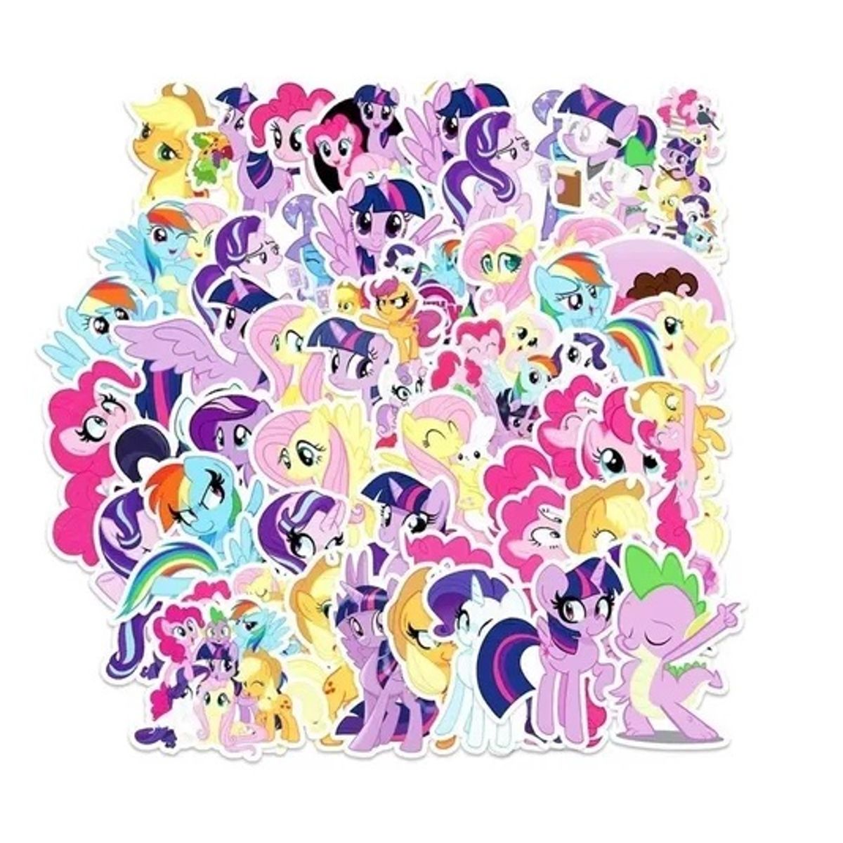 GARSIL - 50 Stickers My little pony - Etiquetas Autoadhesivas