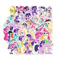 50 Stickers My little pony - Etiquetas Autoadhesivas
