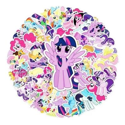 Imagen 2 del producto 50 Stickers My little pony - Etiquetas Autoadhesivas