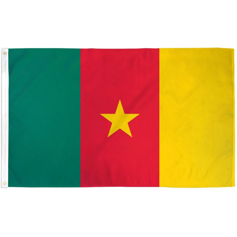 GENERICO - Bandera de Camerún de 150cm x 90cm