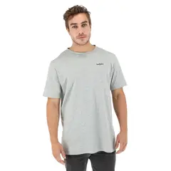 BUFFALO CHILE - Polera Cetus Gris Melange Hombre