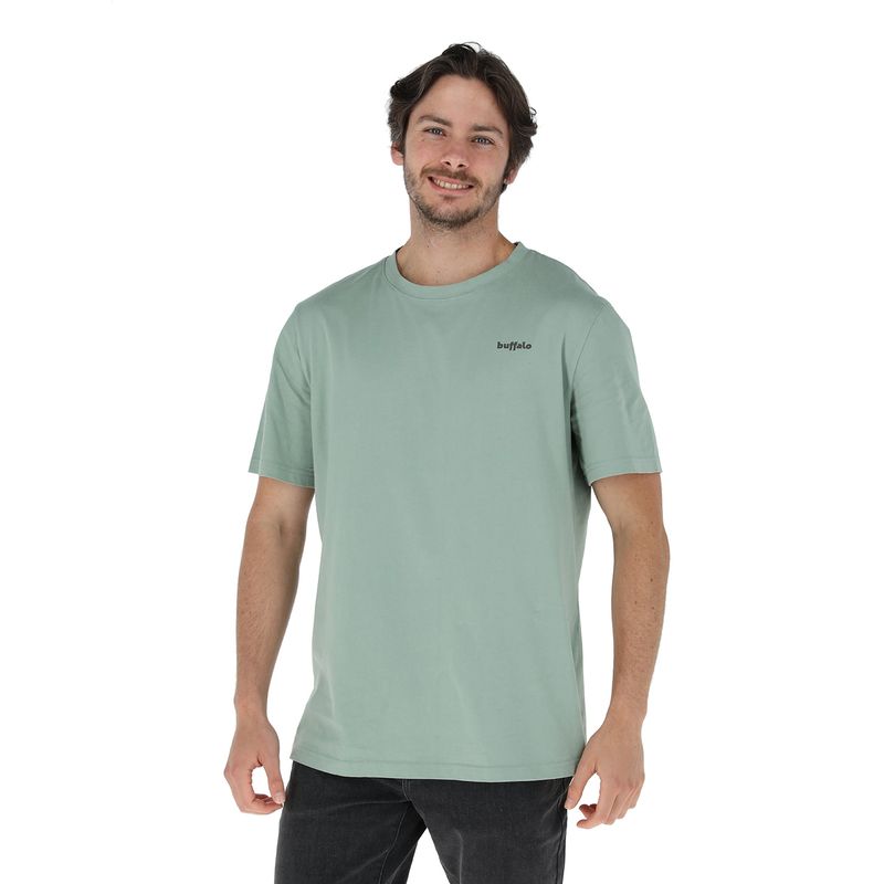 BUFFALO CHILE - Polera Manga Corta Api Verde Hombre