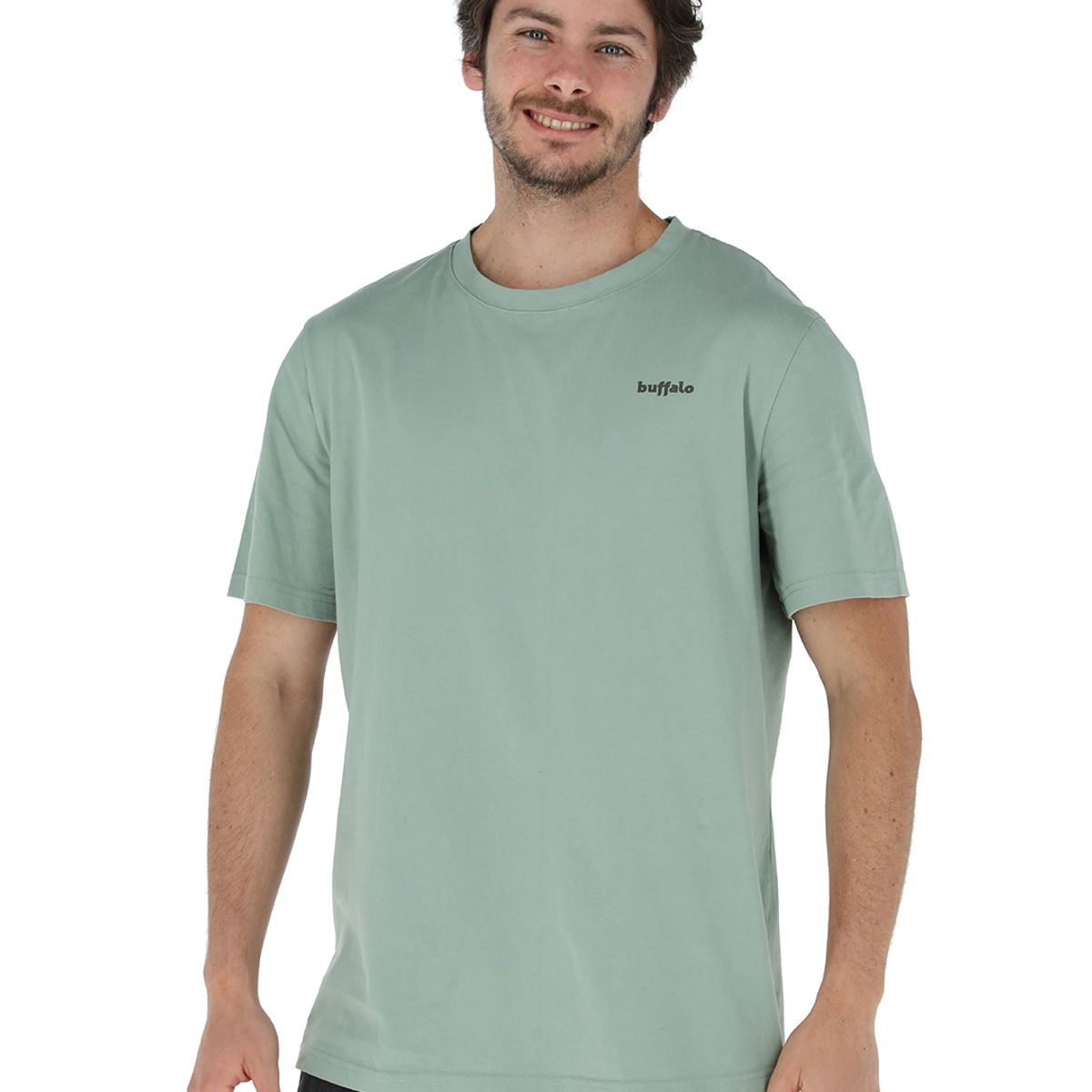 BUFFALO CHILE - Polera Manga Corta Api Verde Hombre