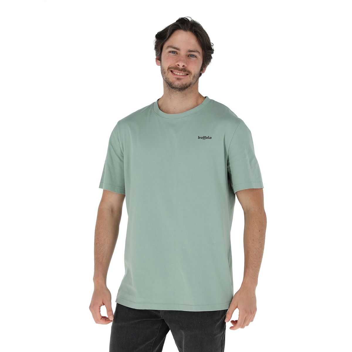 BUFFALO CHILE - Polera Manga Corta Api Verde Hombre