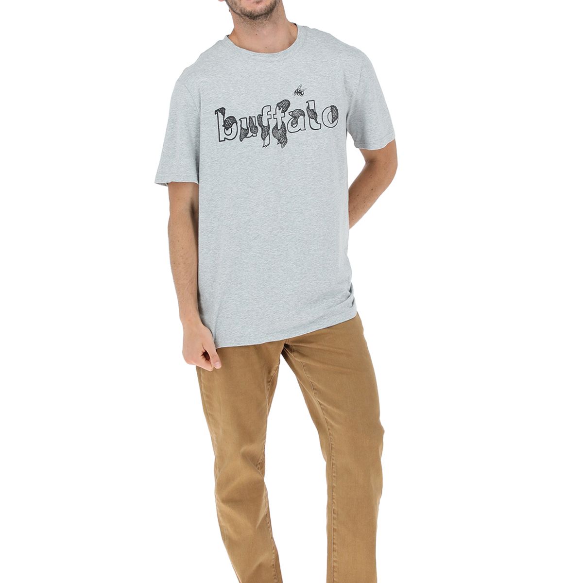 BUFFALO CHILE - Polera Buffalo Panal Hombre