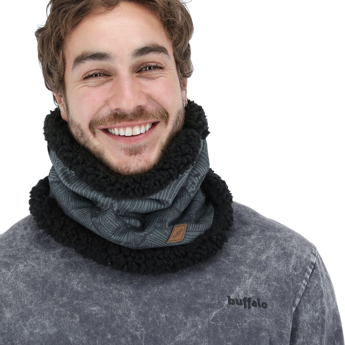 BUFFALO CHILE - Buff Diseño Negro Unisex