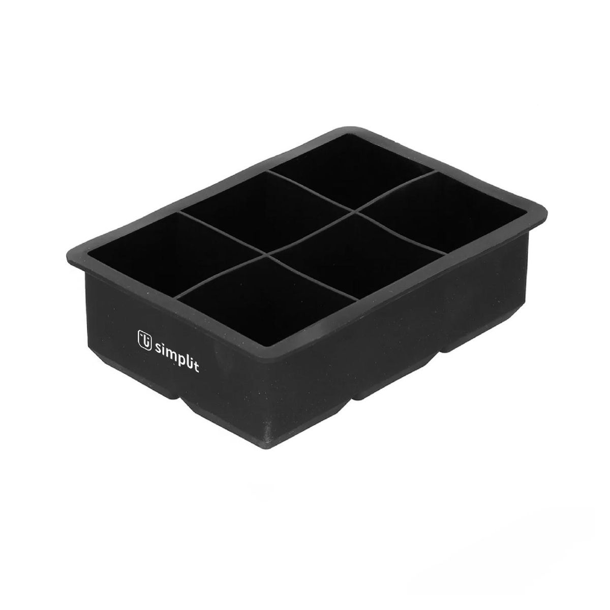 SIMPLIT - Cubeta de Hielo Silicona 6 Hielos Grandes Simplit