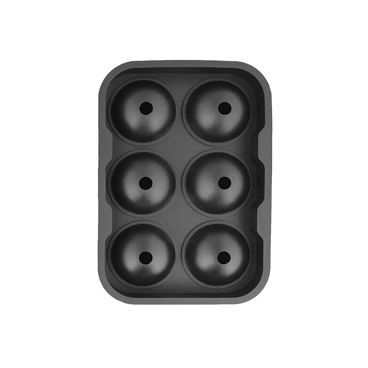 SIMPLIT - Cubeta de Hielo Silicona 6 Hielos Redondos Simplit