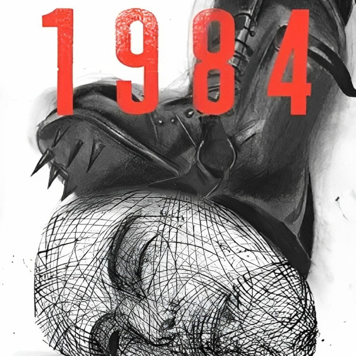 TOP10BOOKS - LIBRO 1984 - ILUSTRADO /518 - GEORGE SCAFATI, LUIS ORWELL