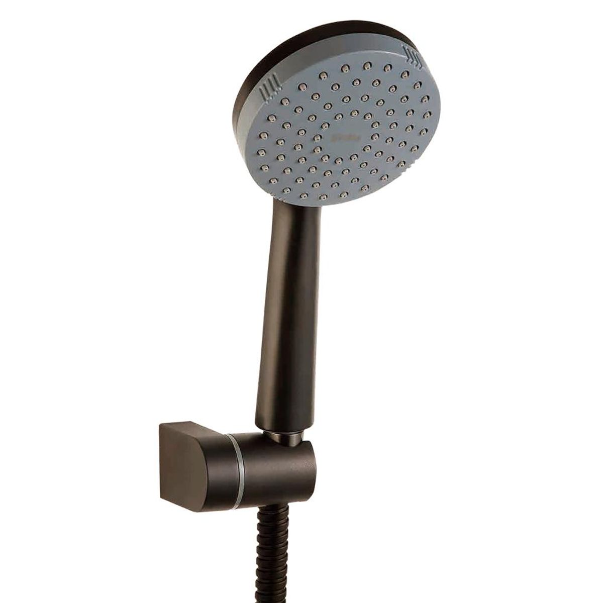 STRETTO - Juego Ducha 1 Función Limpiable Negro