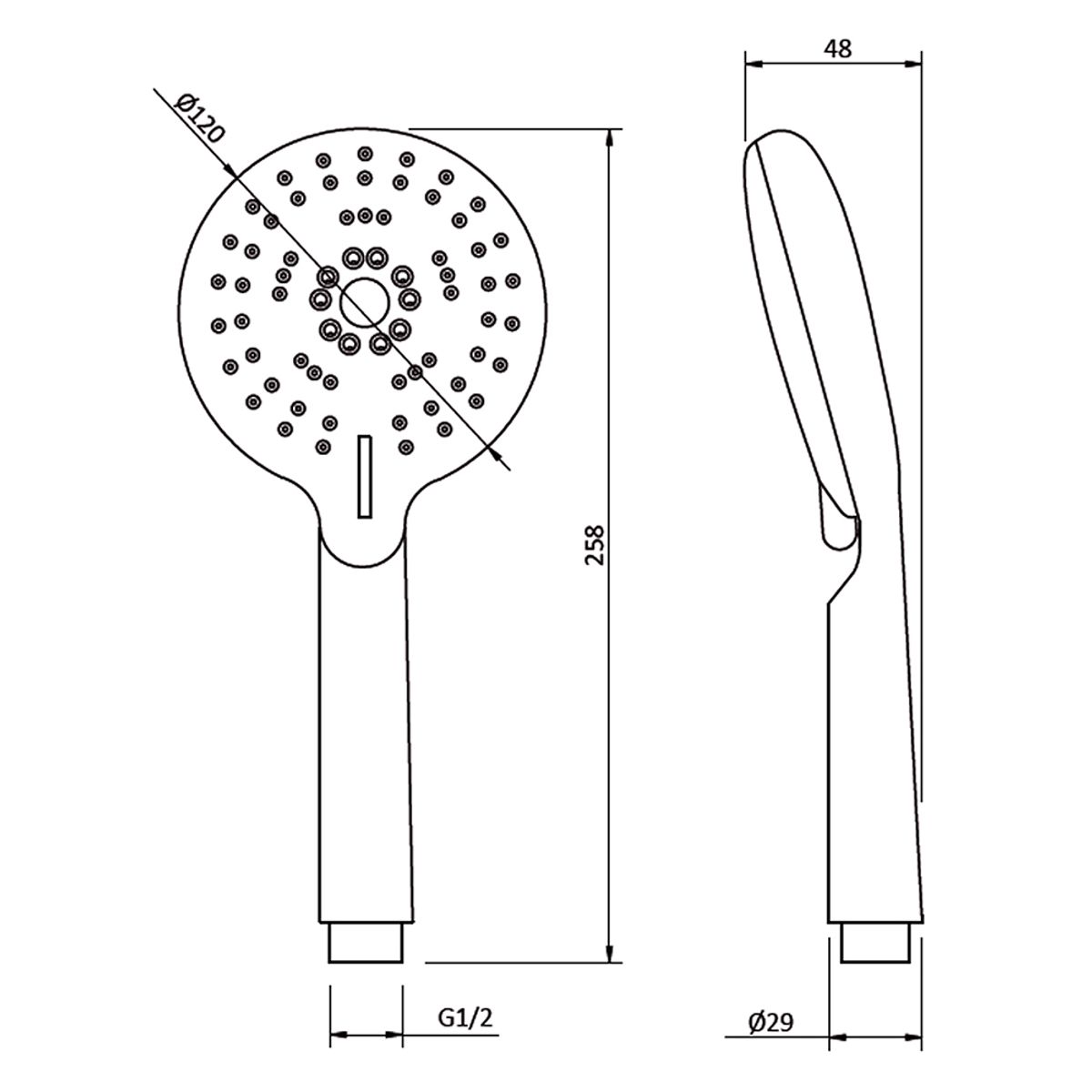 STRETTO - Maneral 3 Funciones Autolimpiable