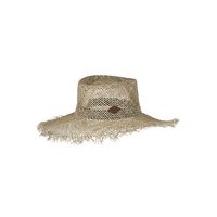 Sombrero De Paja Colihue Crudo Unisex
