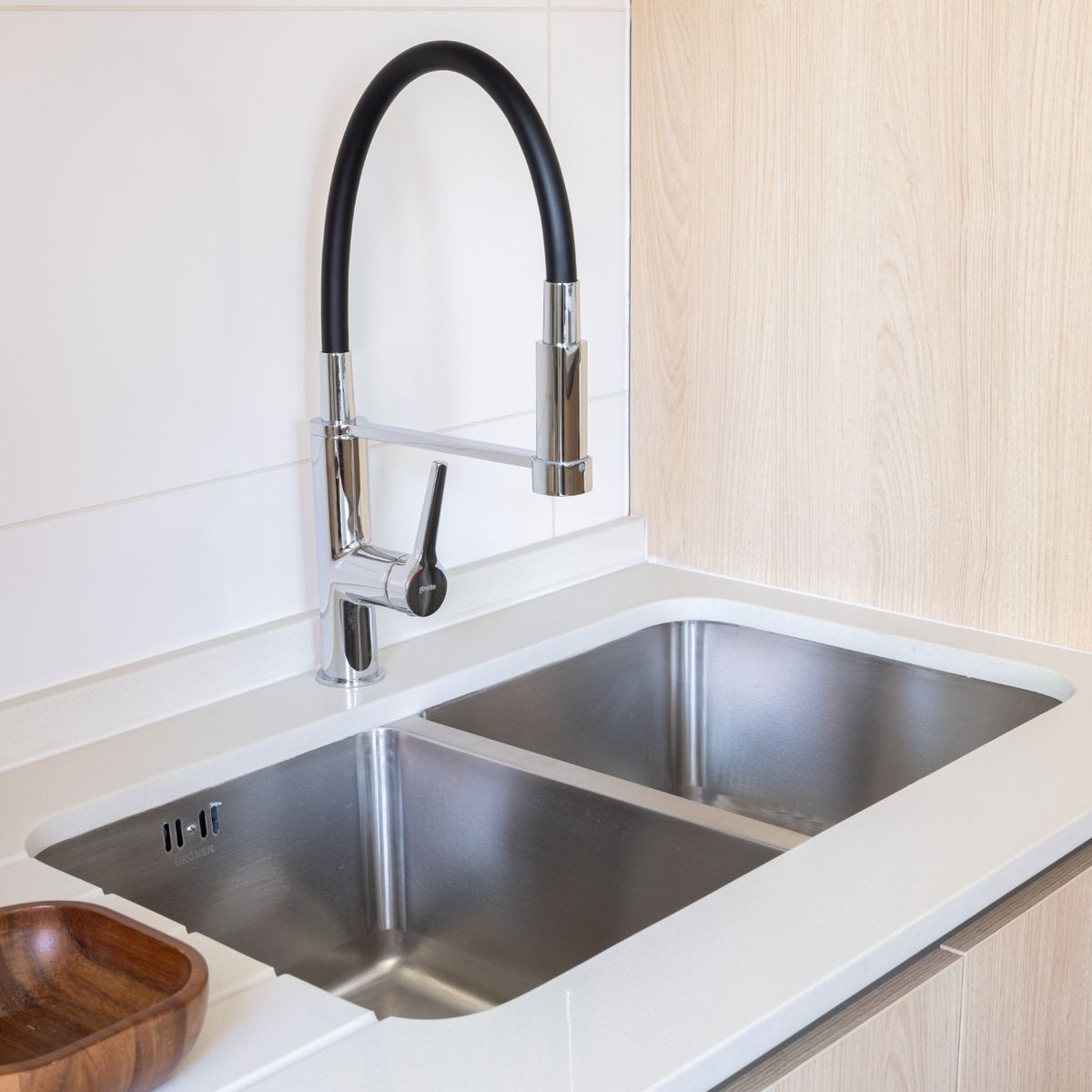 GRONER - Lavaplatos Doble Gröner Inox 750DH