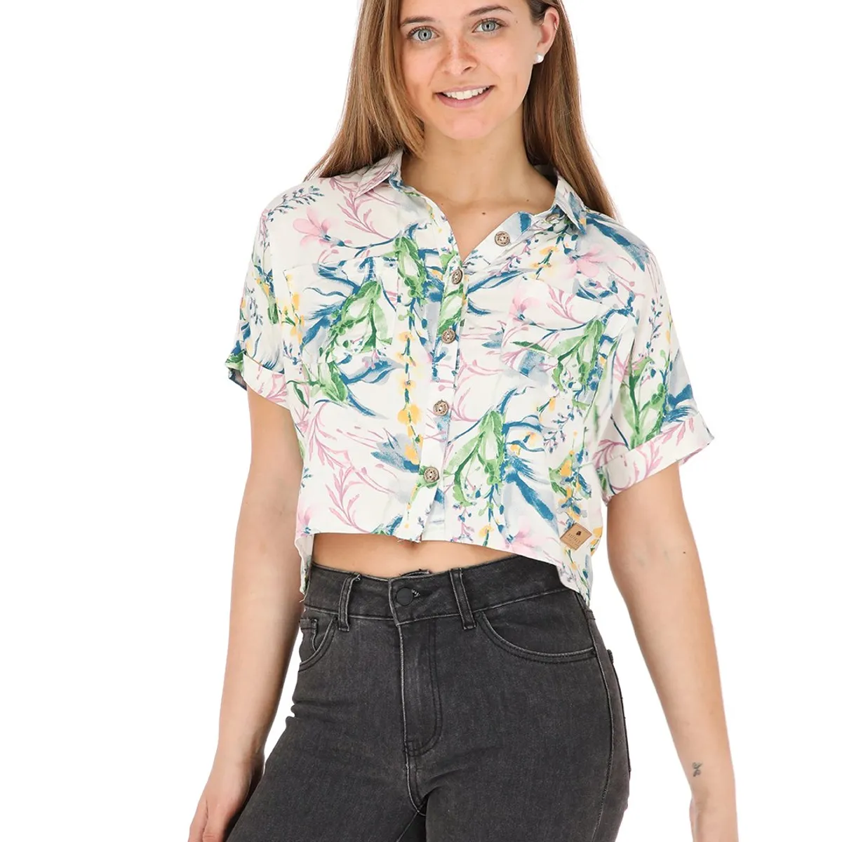 BUFFALO CHILE - Guayabera Mujer Buffalo