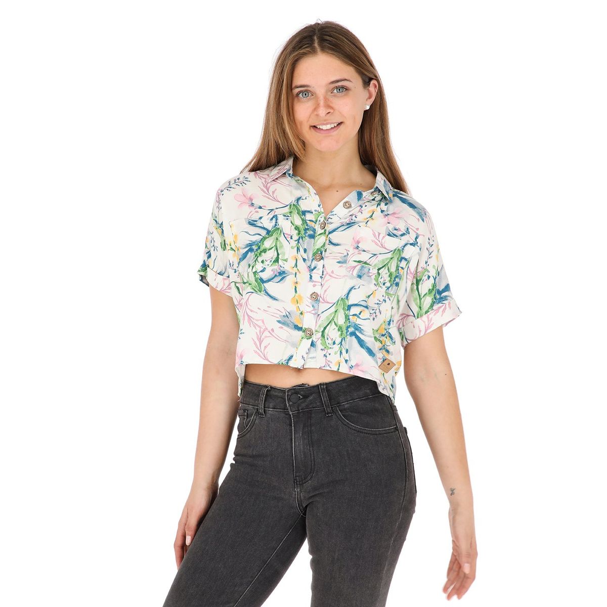 BUFFALO CHILE - Guayabera Mujer Buffalo