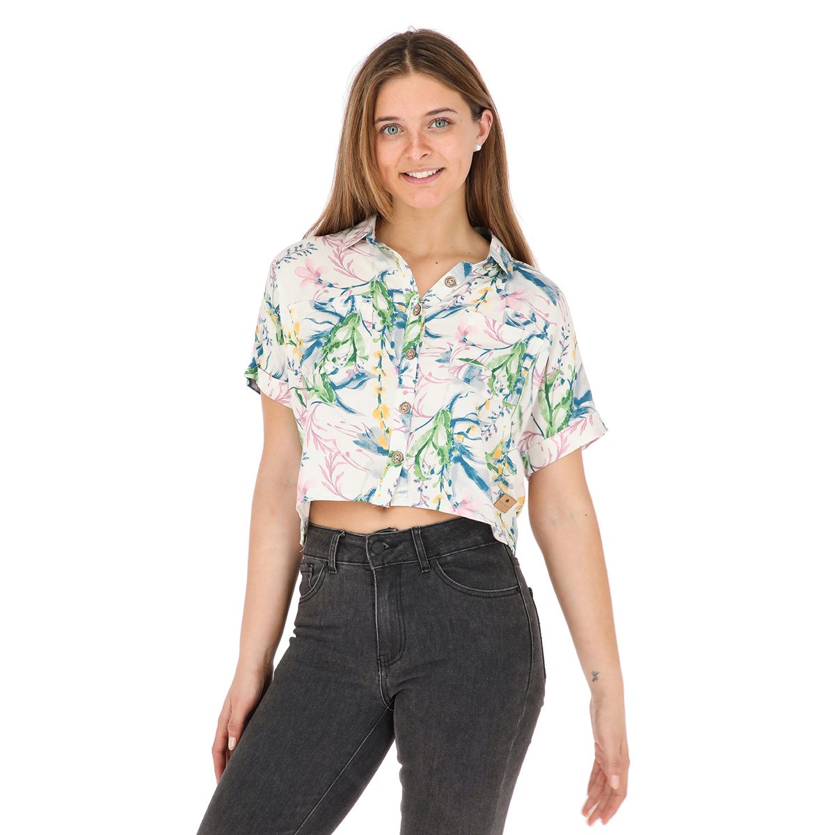 BUFFALO CHILE - Guayabera Mujer Buffalo