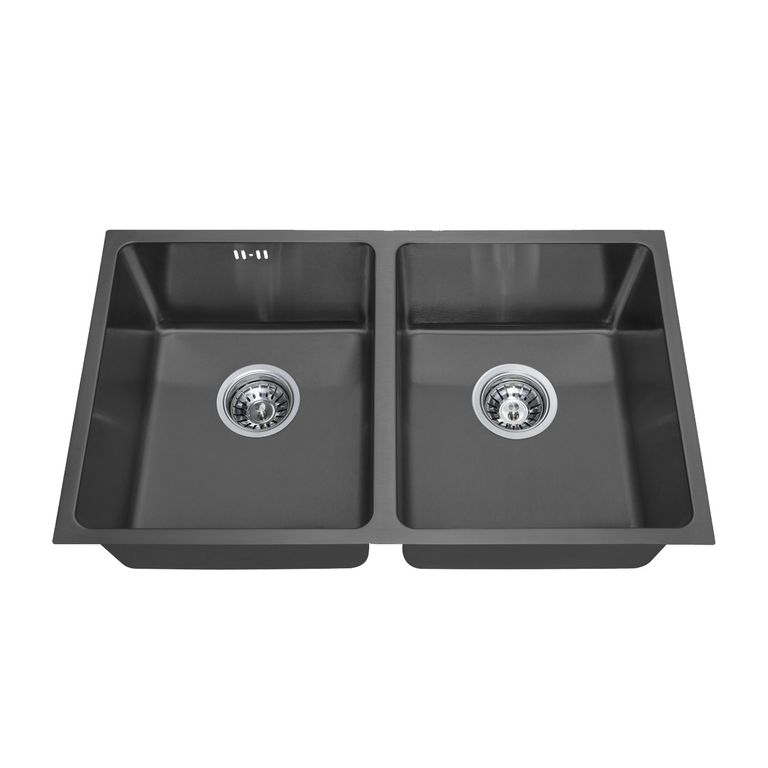 Lavaplatos Doble Groner Black 750DHB