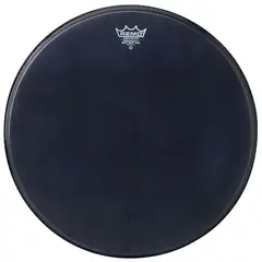 REMO - P3-1820-ES BK PARCHE 20" BLACK SUEDE POWERSTROKE