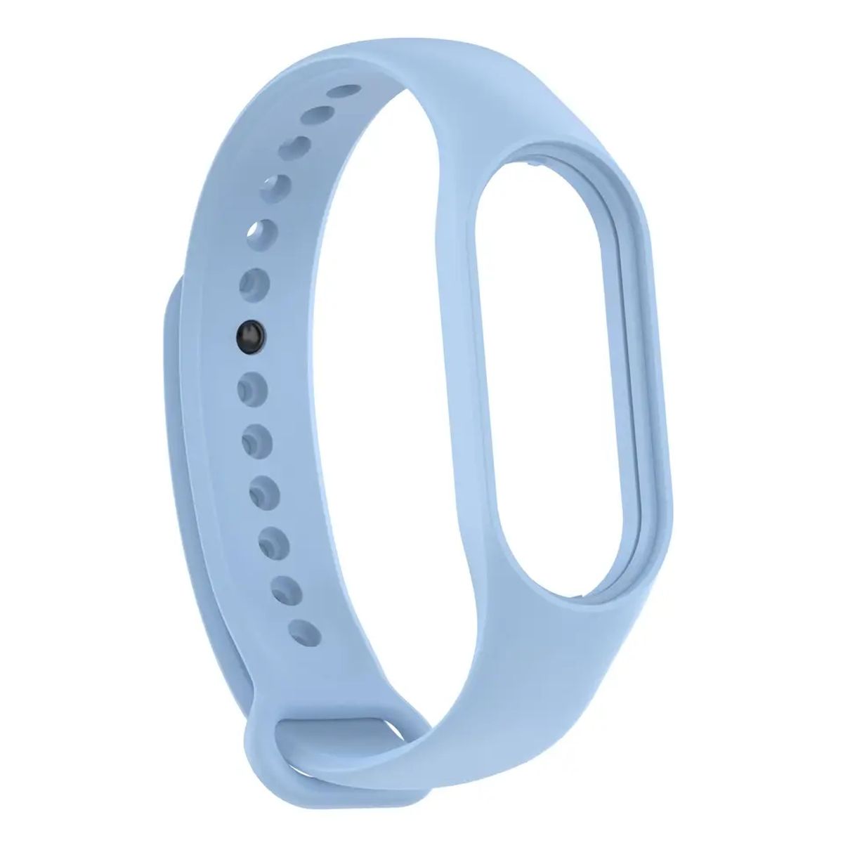 GENERICO - Correa silicona compatible con Xiaomi Watch Mi Band 5 / 6  / Celeste