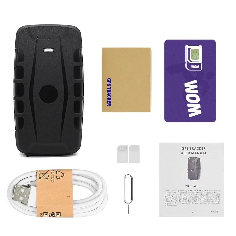 TKSTAR - Rastreador GPS recargable 10000mAh magnético Tkstar TK918B  SIM