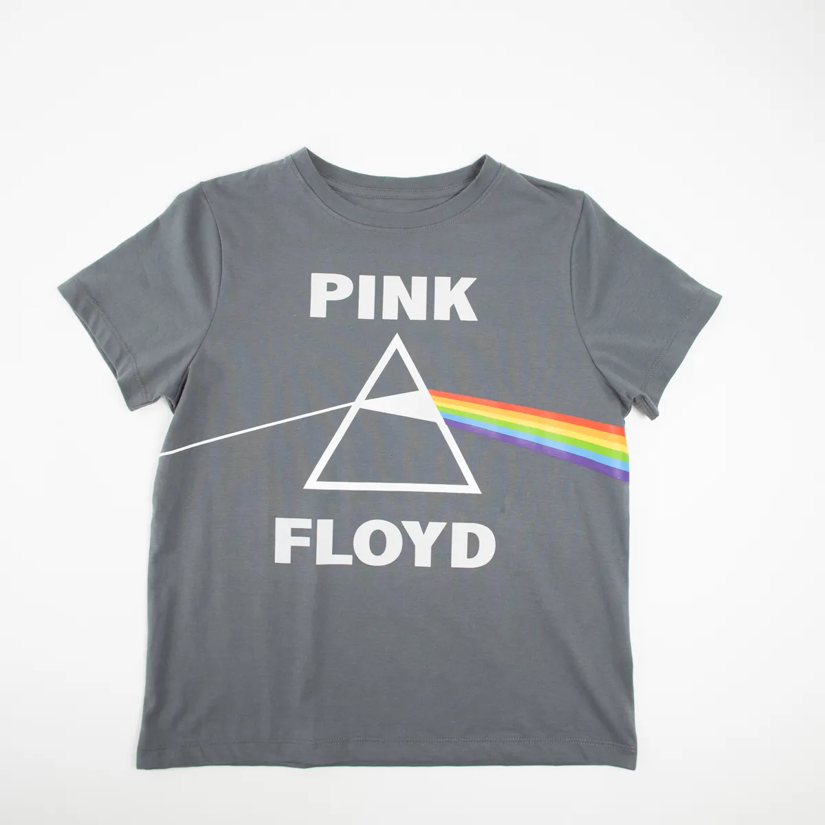 PINK FLOYD - Polera Mujer YOU Pink Floyd Prima Gris