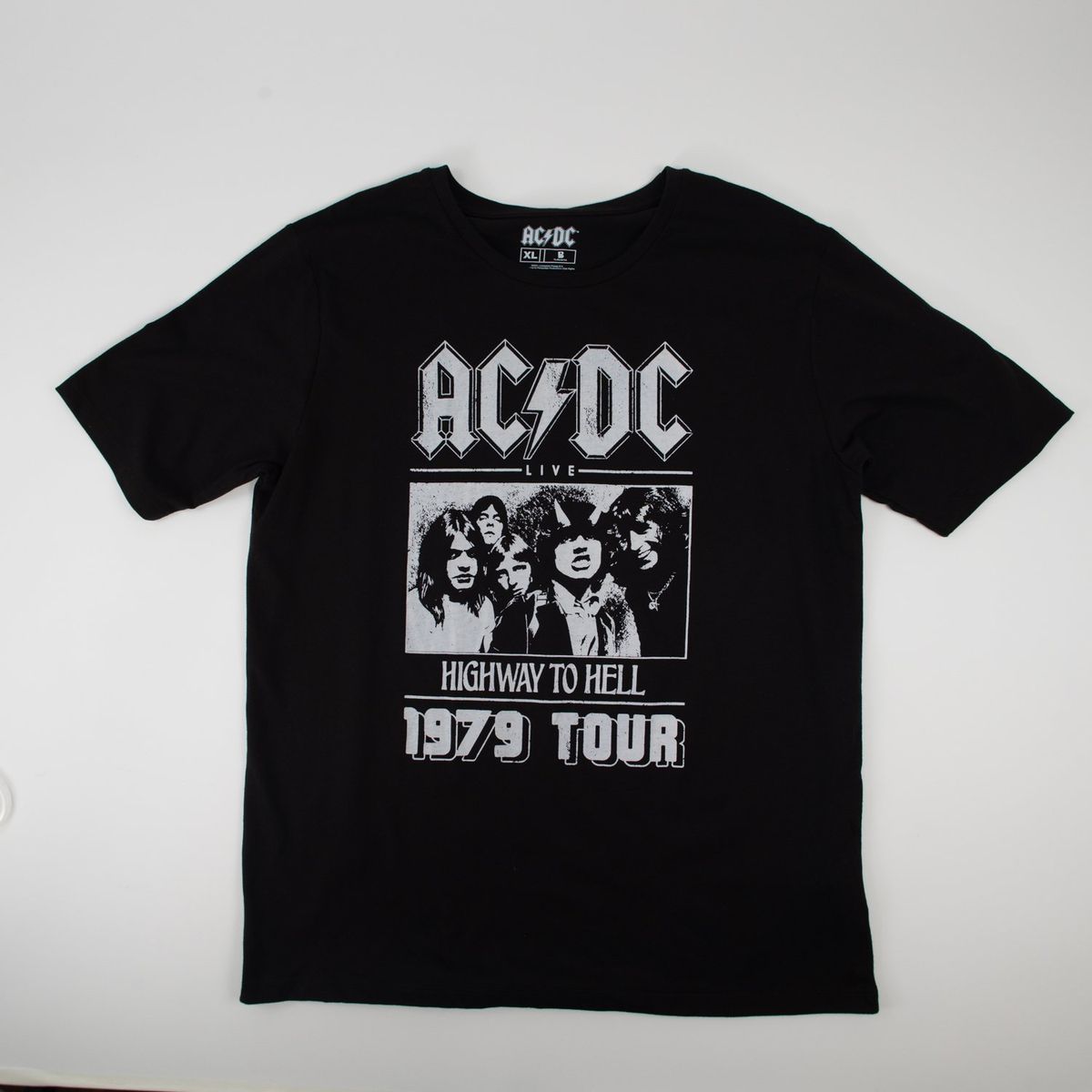 AC DC - Polera Hombre YOU Acdc Hell Negro