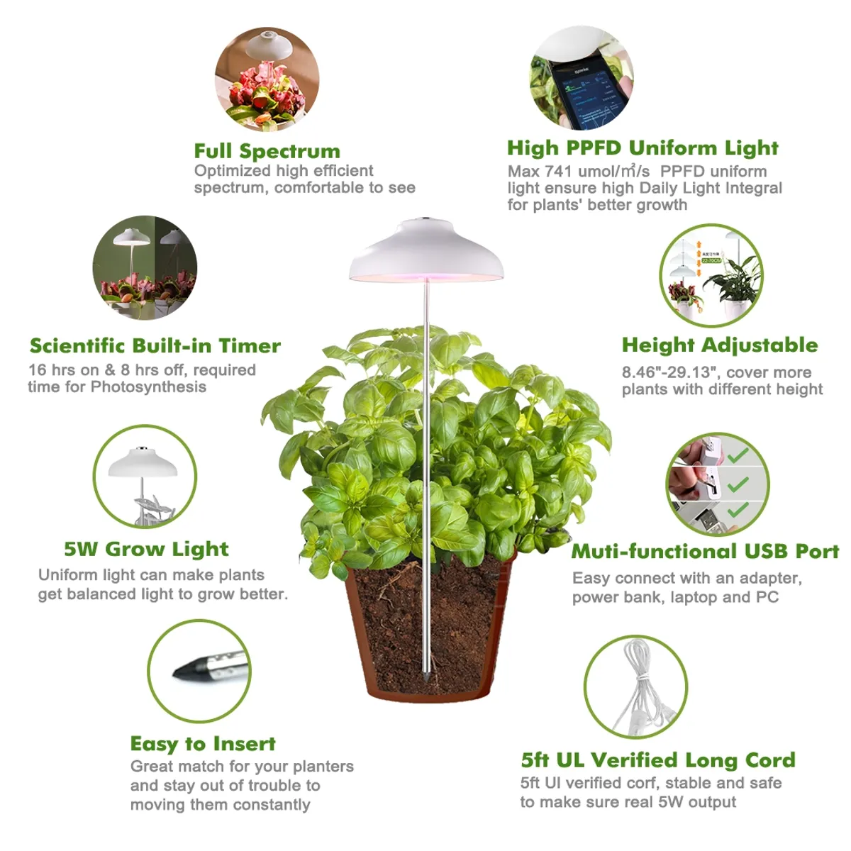 GROWLED - LUZ  Led cultivo indoor para PLANTAS interior GrowLED