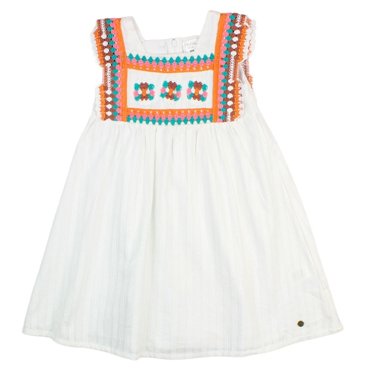 FICCUS - Vestido Kids Niña Canesú Craft