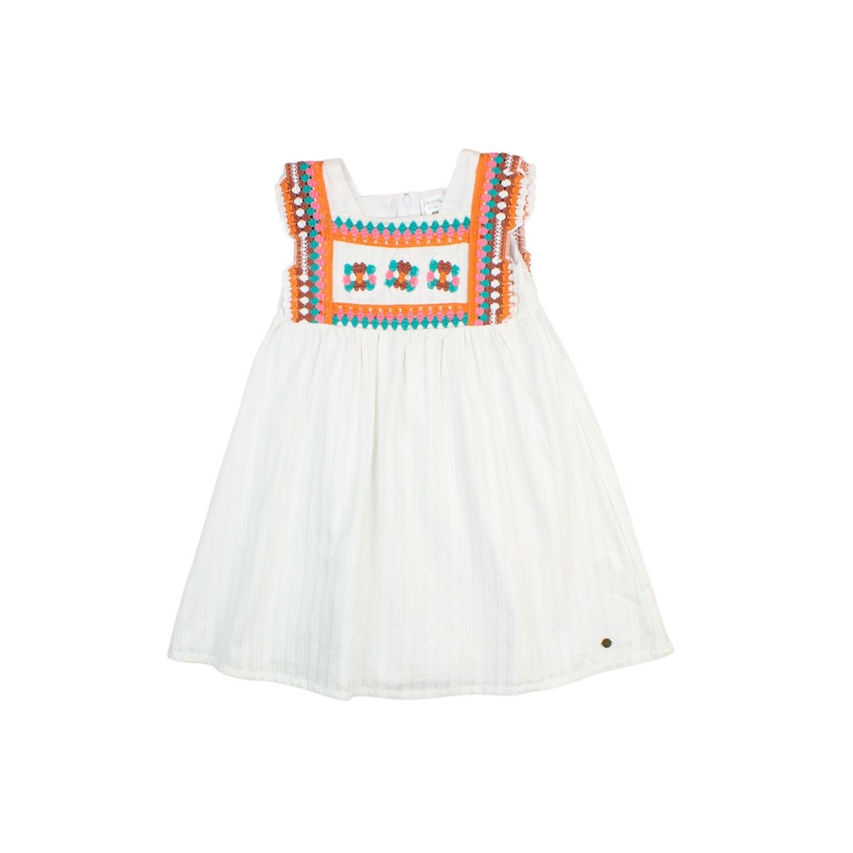 FICCUS - Vestido Kids Niña Canesú Craft