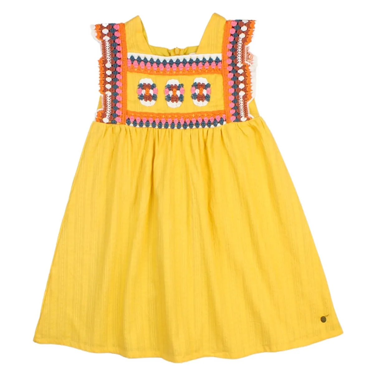 FICCUS - Vestido Kids Niña Canesú Craft