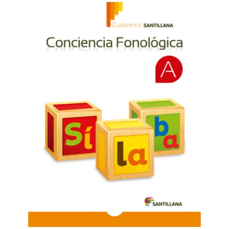 SANTILLANA - Cuaderno de conciencia fonológica - A - PREKÍNDER SANTILLANA